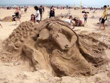 Coney Island sand-sculpting contest this weekend