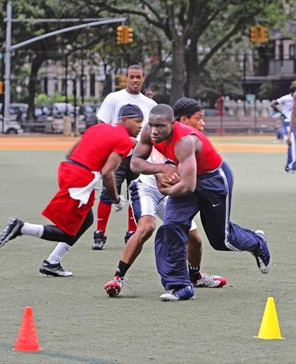 Bombs away: Super-talented E-Hall is a contender again