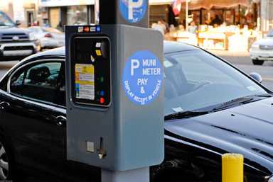 Muni meters click in on 86th