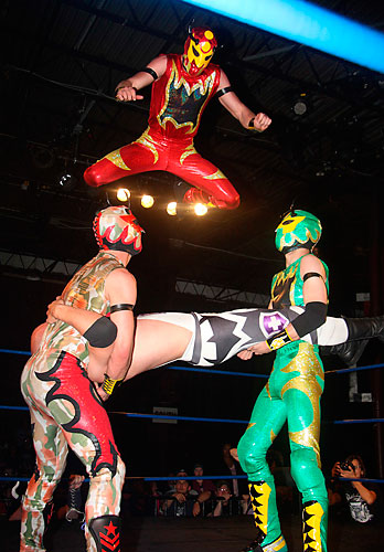 Get ready to rumble as new style wrestling — chikara — debuts in Greenpoint on Sunday