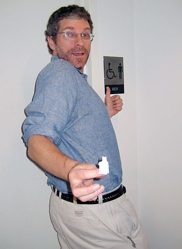 Our columnist atones for using caffeine suppositories!