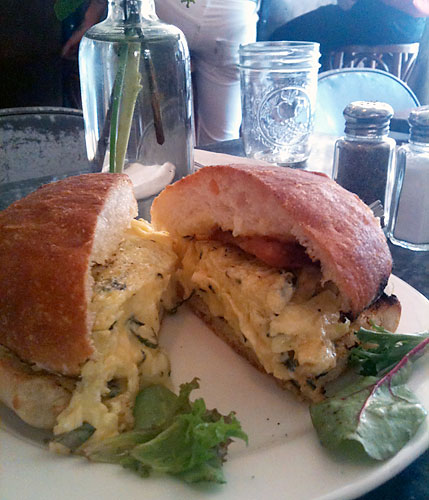 The most egg-cellent sandwich