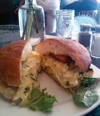The most egg-cellent sandwich
