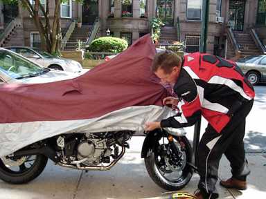 Hog hell! Cops are ticketing motorcycles parked on sidewalks