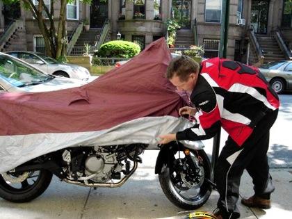 Hog hell! Cops are ticketing motorcycles parked on sidewalks
