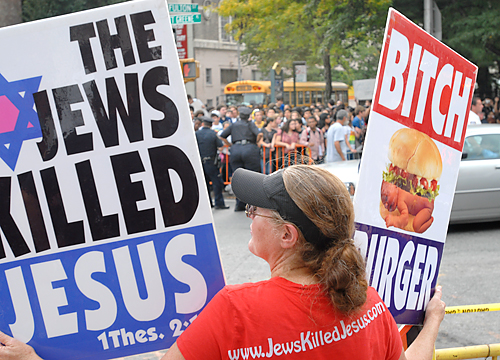 Jew-hating Westboro Baptists to hit Midwood on Monday