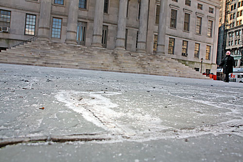 Boro Hall slip-and-fall!