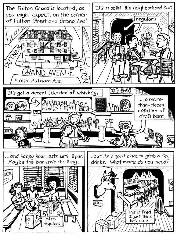 Our cartoonist says: ‘Fulton Grand is well named’