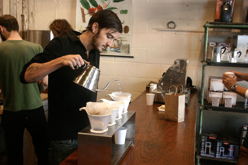 Stumptown Coffee — from the source in Red Hook