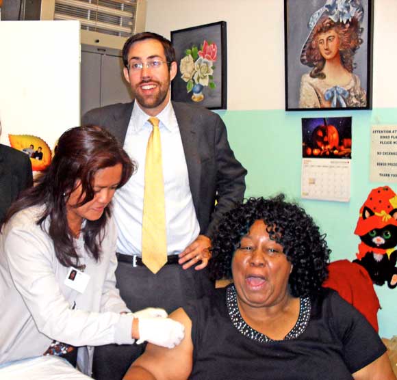 Here it is: Our annual ‘free flu shot’ story!