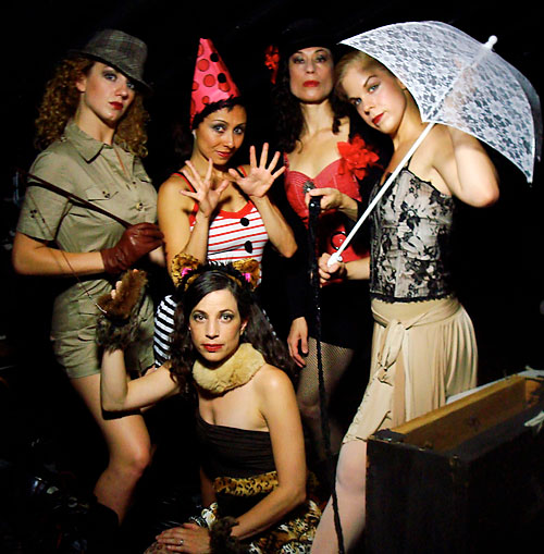 Girls! Girls! Girls! An old-time Ziegfeld-like spectacle at Galapagos on Sunday
