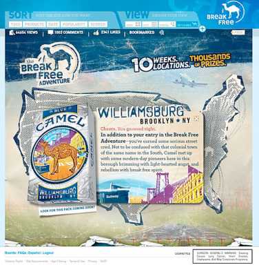 Joe Camel — a hipster? R.J. Reynolds markets its smokes to Williamsburg