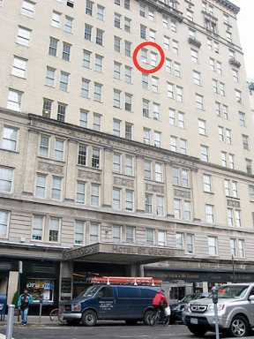 Death plunge at the St. George Hotel