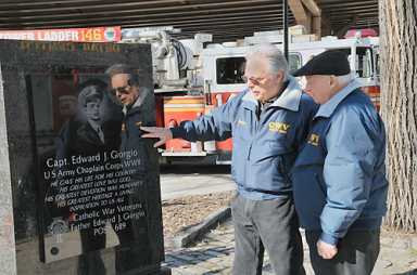 Vets restore memorial to beloved Greenpoint war priest