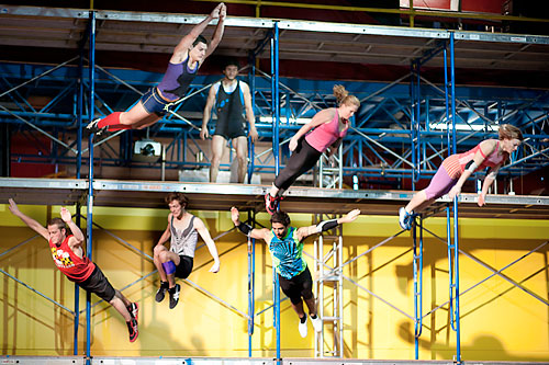 Elizabeth Streb’s gravity-defining dance troupe is back