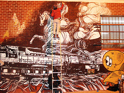 Off the map! Artists want to turn Bushwick street into a sculpture park