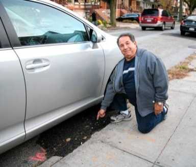 Hole of a job: It takes one hour to fix 6-month-old hole
