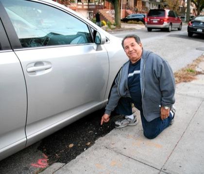 Hole of a job: It takes one hour to fix 6-month-old hole