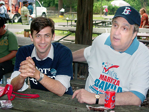 Who does Steve Levin represent — you or Vito Lopez?
