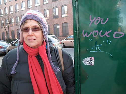 Upset at graffiti? You would!