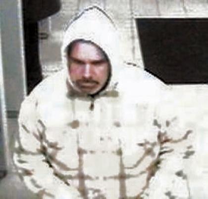 Unsuccessful bank robber sought