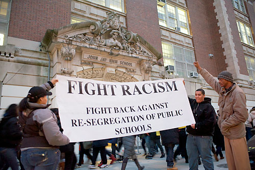‘Racial’ war at John Jay HS
