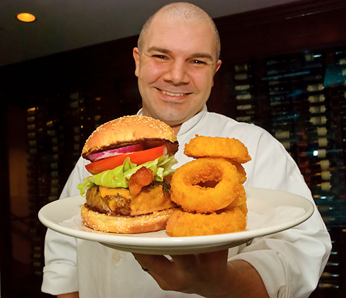 Burger time! Morton’s chef shows you how its done