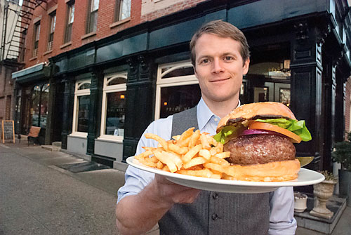 The unhappy meal! Hamburgers are Brooklyn’s new luxe food