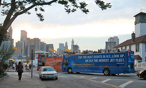 City: Bus a move — away from Brooklyn Bridge Park