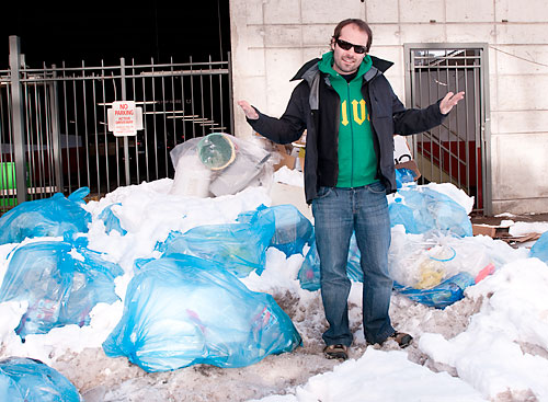 Trash talk! It’s snow problem as borough has never looked filthier
