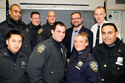The 76th Precinct’s crime-fighting octogon