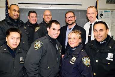 The 76th Precinct’s crime-fighting octogon
