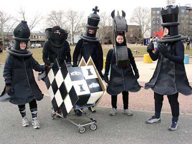 The Idiotarod rolls off at 10 am on Saturday