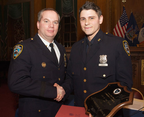 Hey, Brooklyn Heights — meet your cop of the year