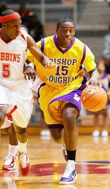 Loughlin bounces back from busted bus to beat Dobbins