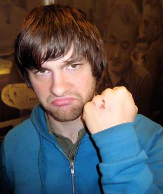 Our columnist is bashed by teens