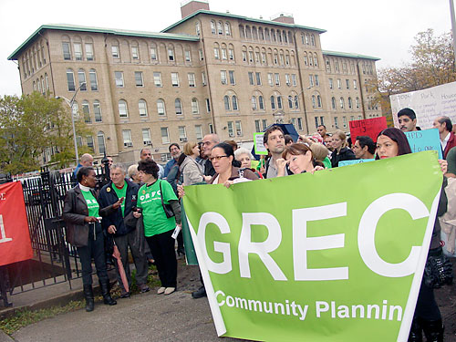 First the anger, now the lawsuit over Greenpoint Hospital