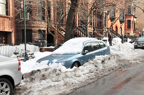 ‘Alternate’ reality! Return of parking rules drive snowbound Slopers mad