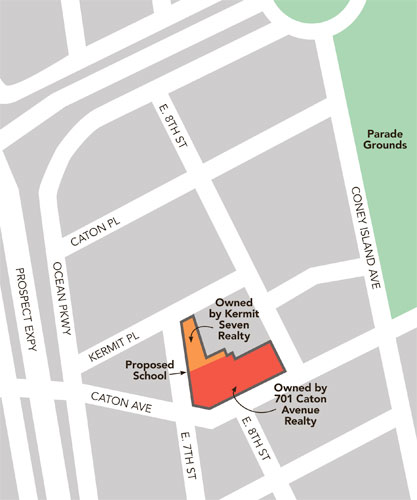 Schools out? City and developer want to build on the same Kensington plot