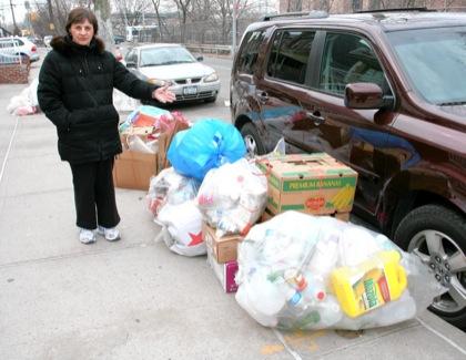 Missed recycling pickups trash Dahlgren Place
