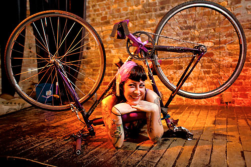 Finally, bikes, babes, beer and burlesque — all in one place