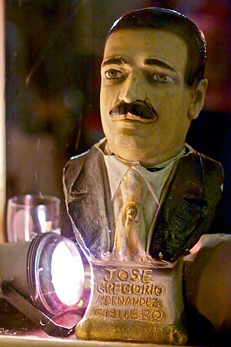 Bring them the head of Jose Gregorio! Bar wants its mascot back