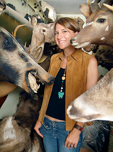 Stuff it! Hey, Brooklyn — this lady says you don’t know a thing about taxidermy!