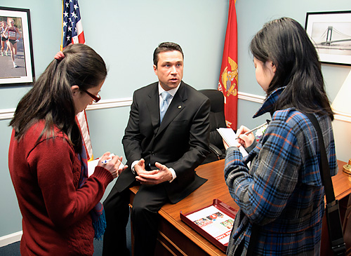 Rep. Grimm opens his Dyker Heights office