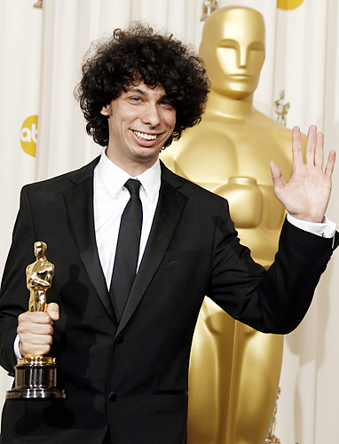 That’s our Oscar! Brooklyn filmmaker wins the naked gold guy