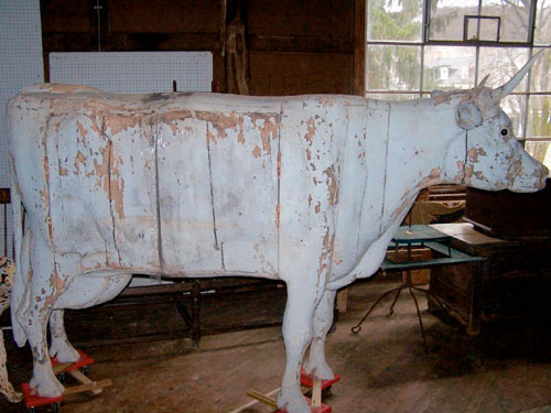 No bull! Coney’s beer spewing cow is for sale!