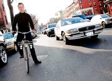 Pothole for Lafayette bike lane