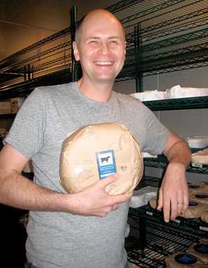 Aging cheese, the Red Hook way