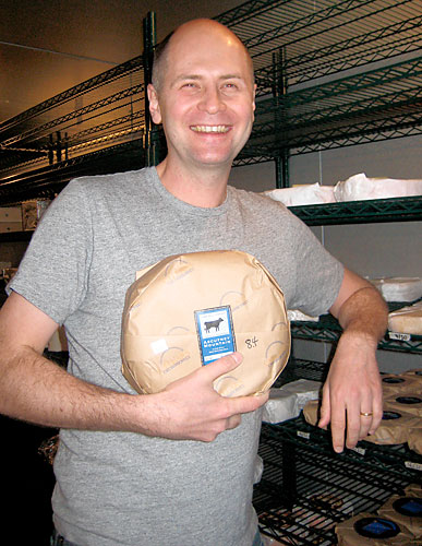 Aging cheese, the Red Hook way
