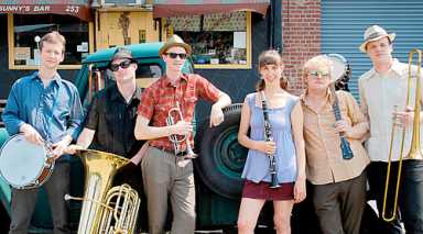 Buster Keaton — with a live swing accompaniment — at Jalopy